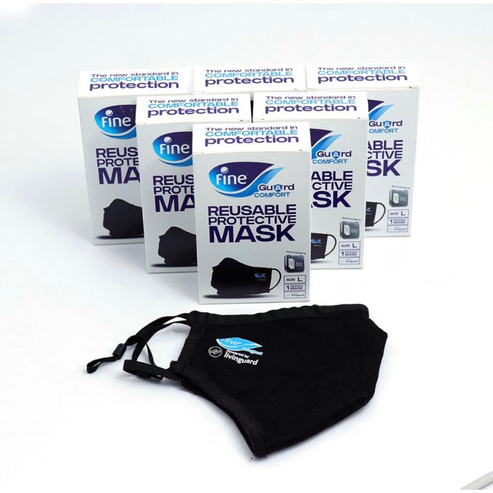 Fine Face Mask Guard Comfort - Large (Pack of 6) - Billjumla.com