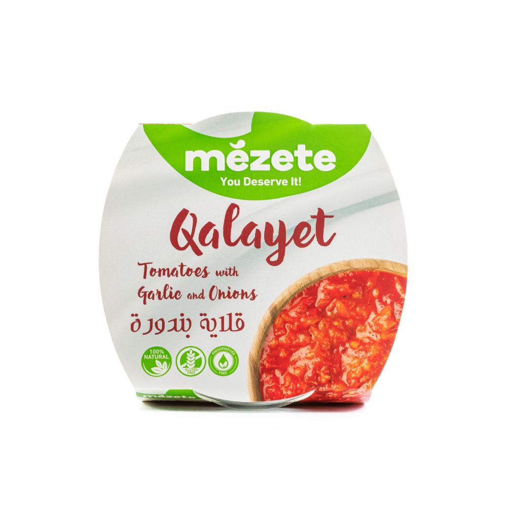 Mezete Qalayet Tomatoes With Garlic & Onions 215g Regular - (Pack Of 12) - Billjumla.com