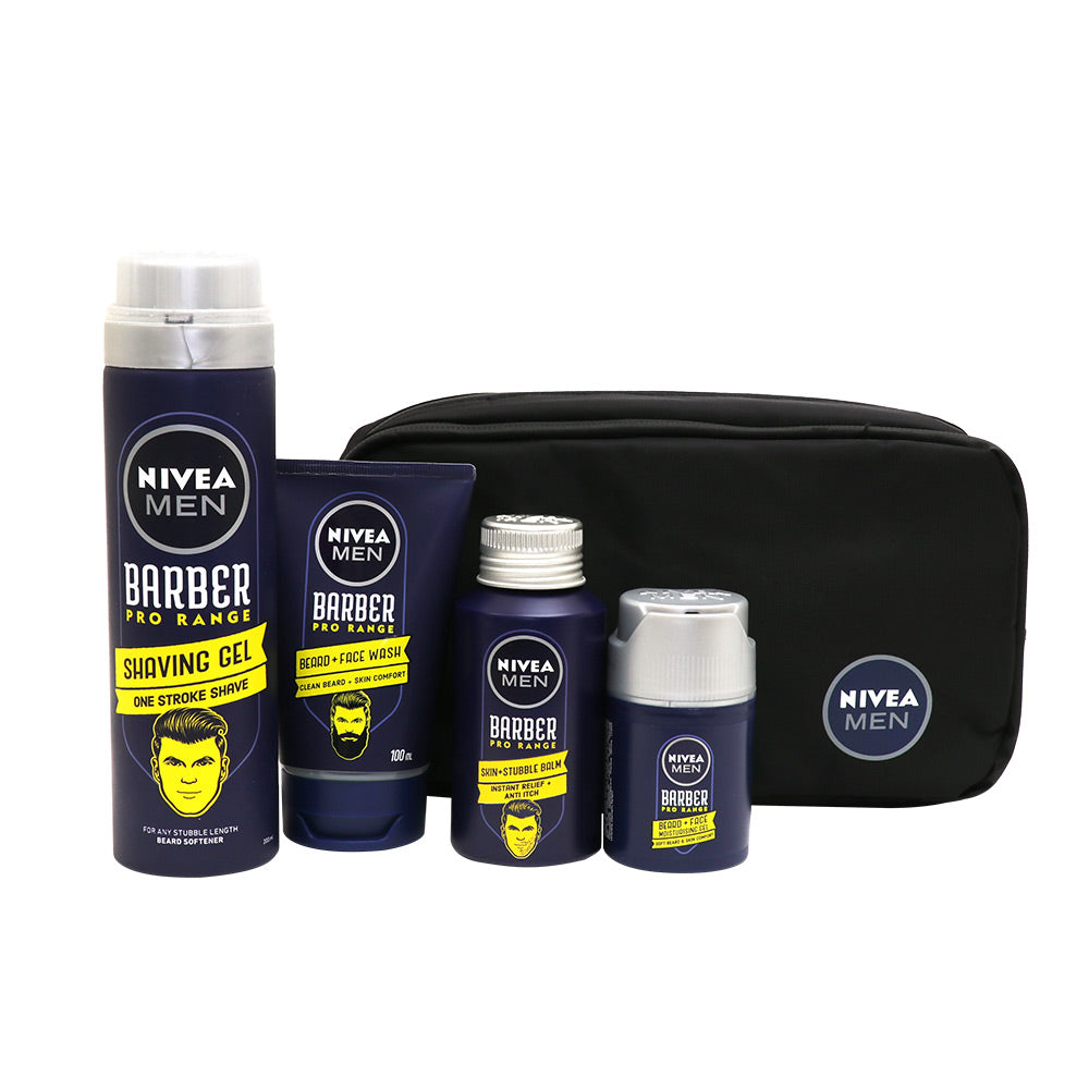 Nivea Men Barber Pro Range With Kit Bag