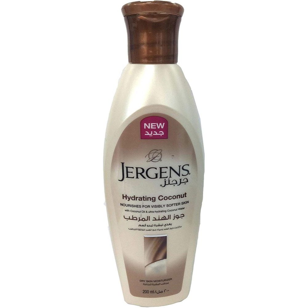 Jergens Coconut Lotion, 200ml (Pack of 12)