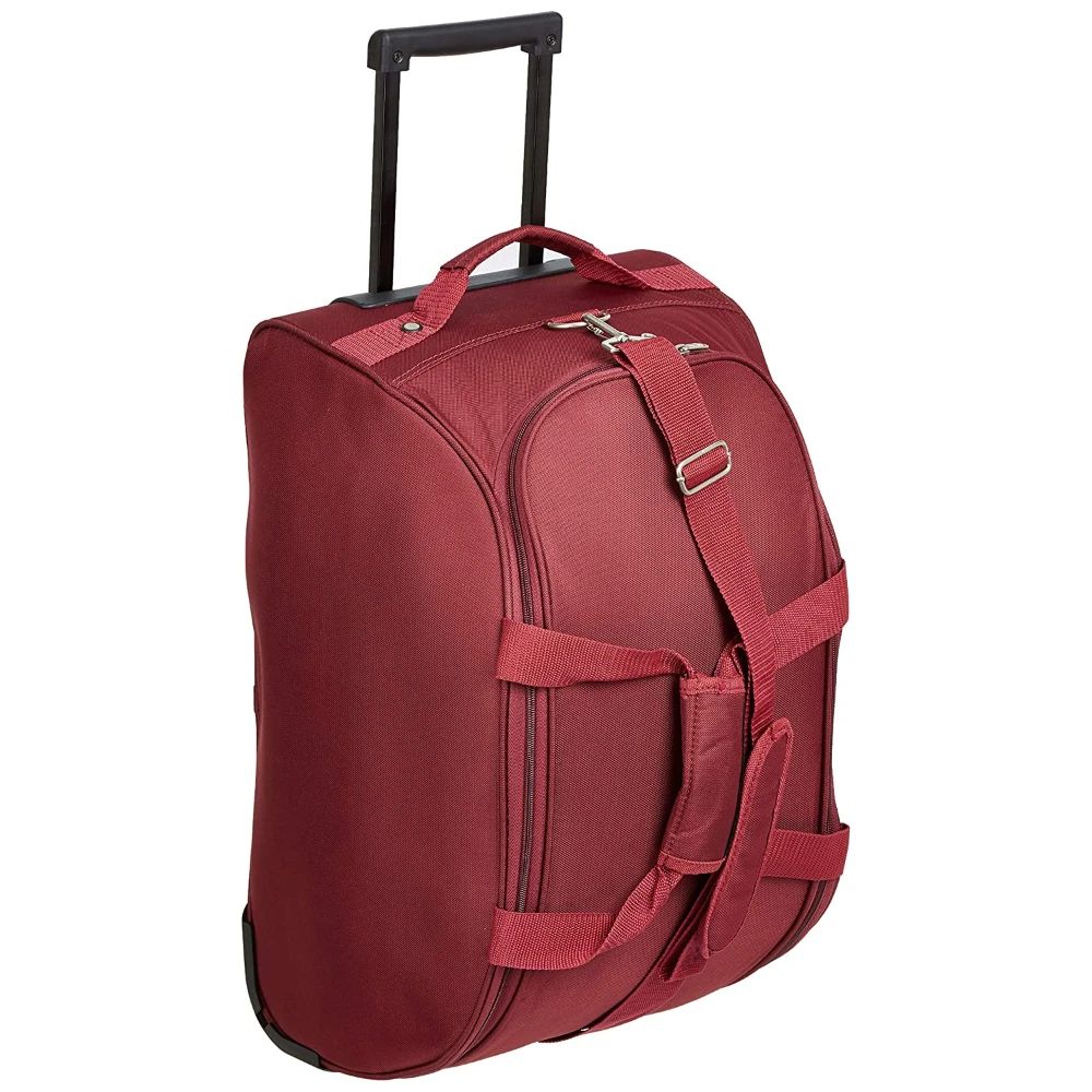 Kamiliant Gaho Wheel Duffle Large - Maroon - Billjumla.com