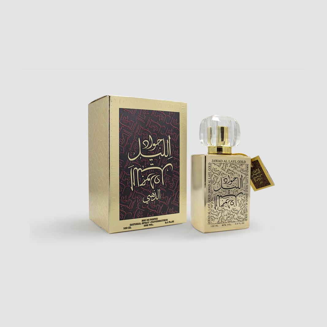 Jawad Al Layl Gold 100 ML EDP (حزمة 3)