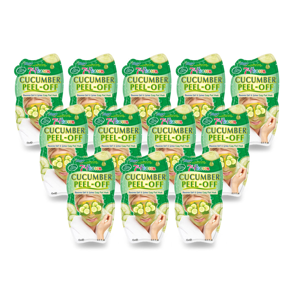 Montagne Jeunesse Cucumber Peel Off Mask 10Ml - (Pack of 12)