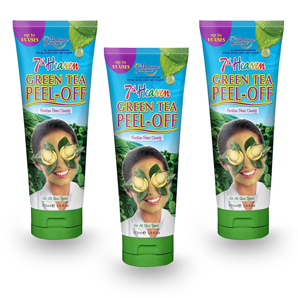 Montagne Jeunesse Green Tea Peel-Off 175Ml - (Pack of 3)