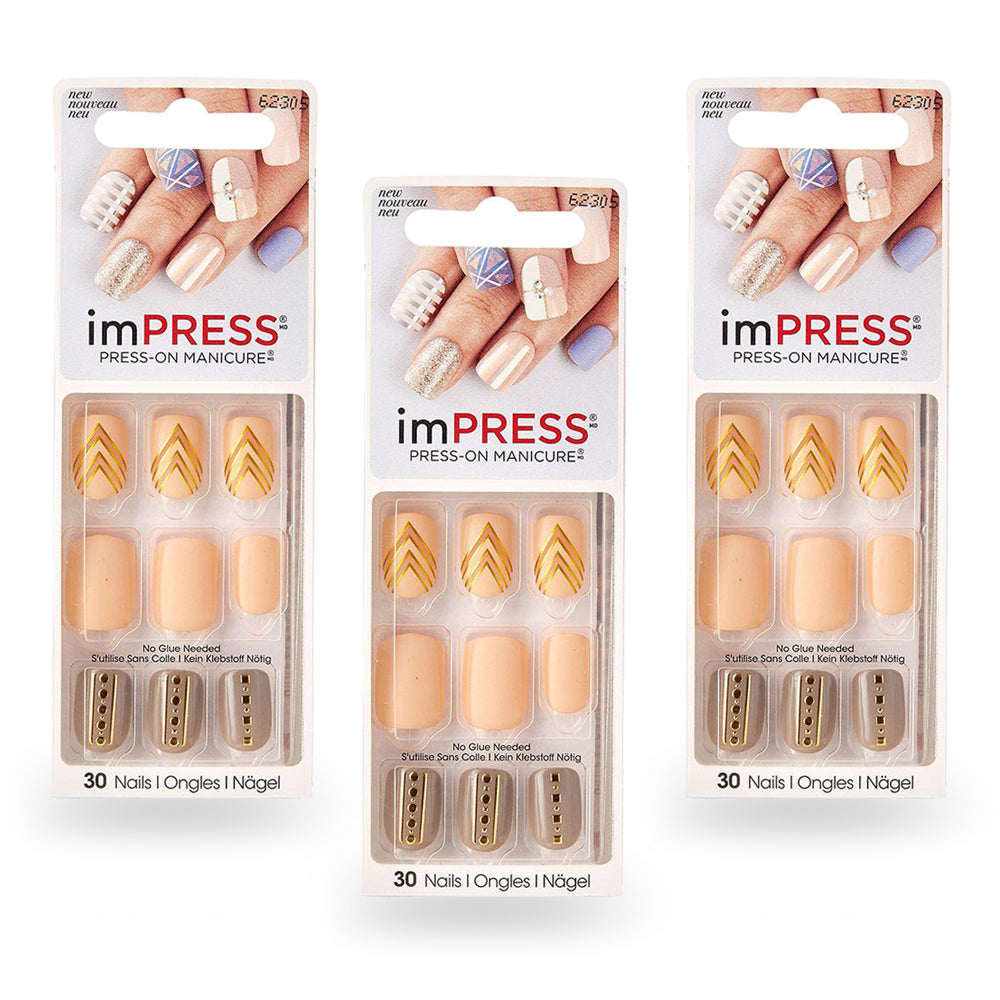 إمبرس نيلز هارلم شيك عبوة من 3 قطع