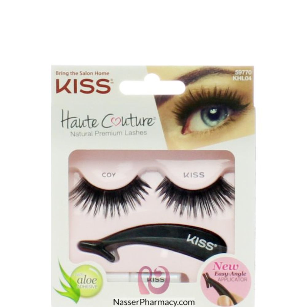 Kiss Haute Couture Single Lashes - Coy - (Pack of 3) - Billjumla.com