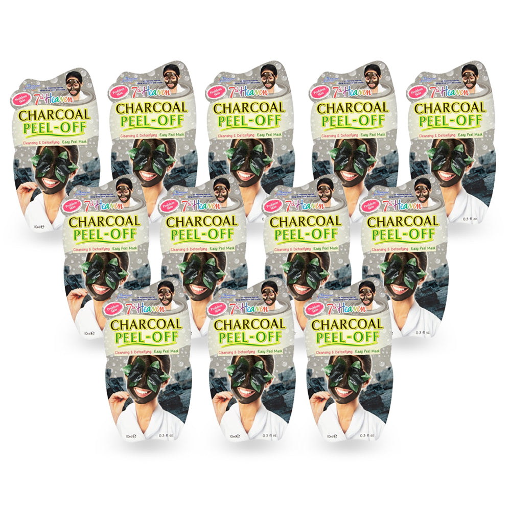 Montagne Jeunesse 7th Heaven Charcoal Peel-off 10ml - Pack Of 12 Pieces