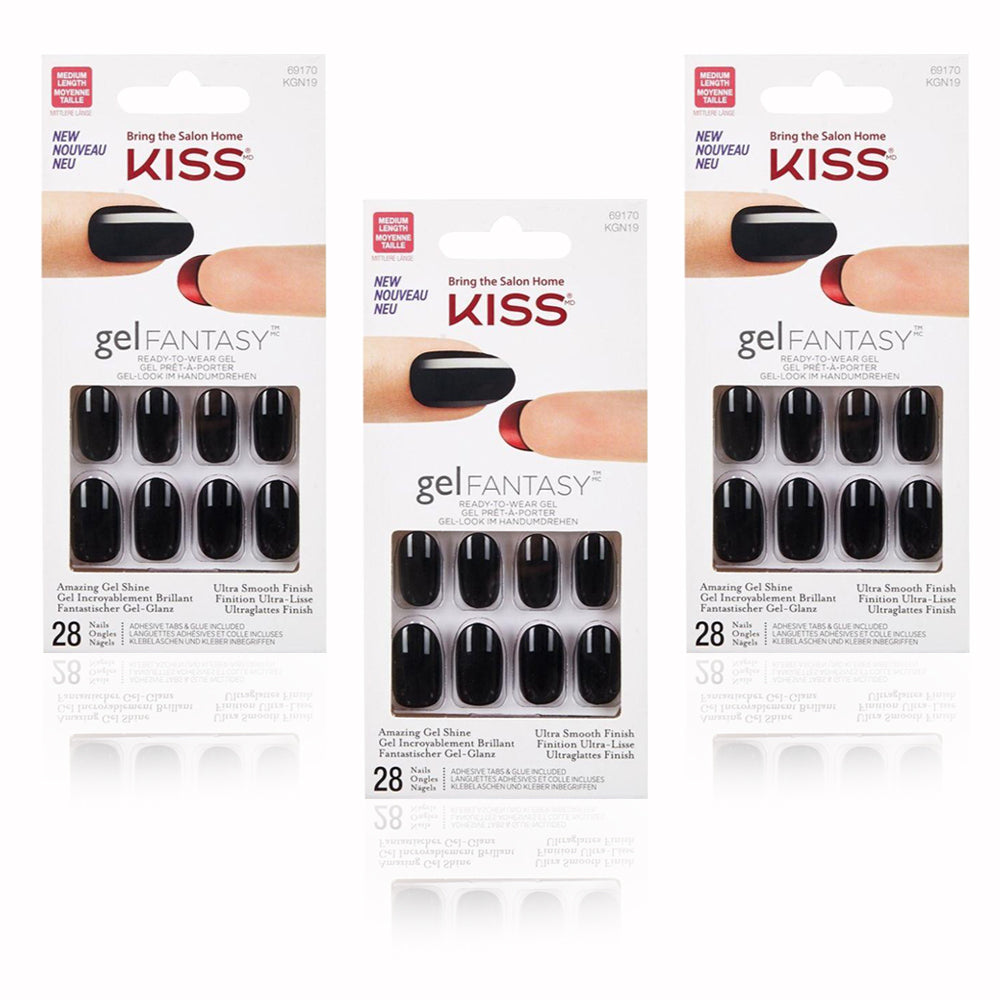 كيس أظافر جل فانتازي وسط كي جي ان19 (عبوة من 3 قطع)
