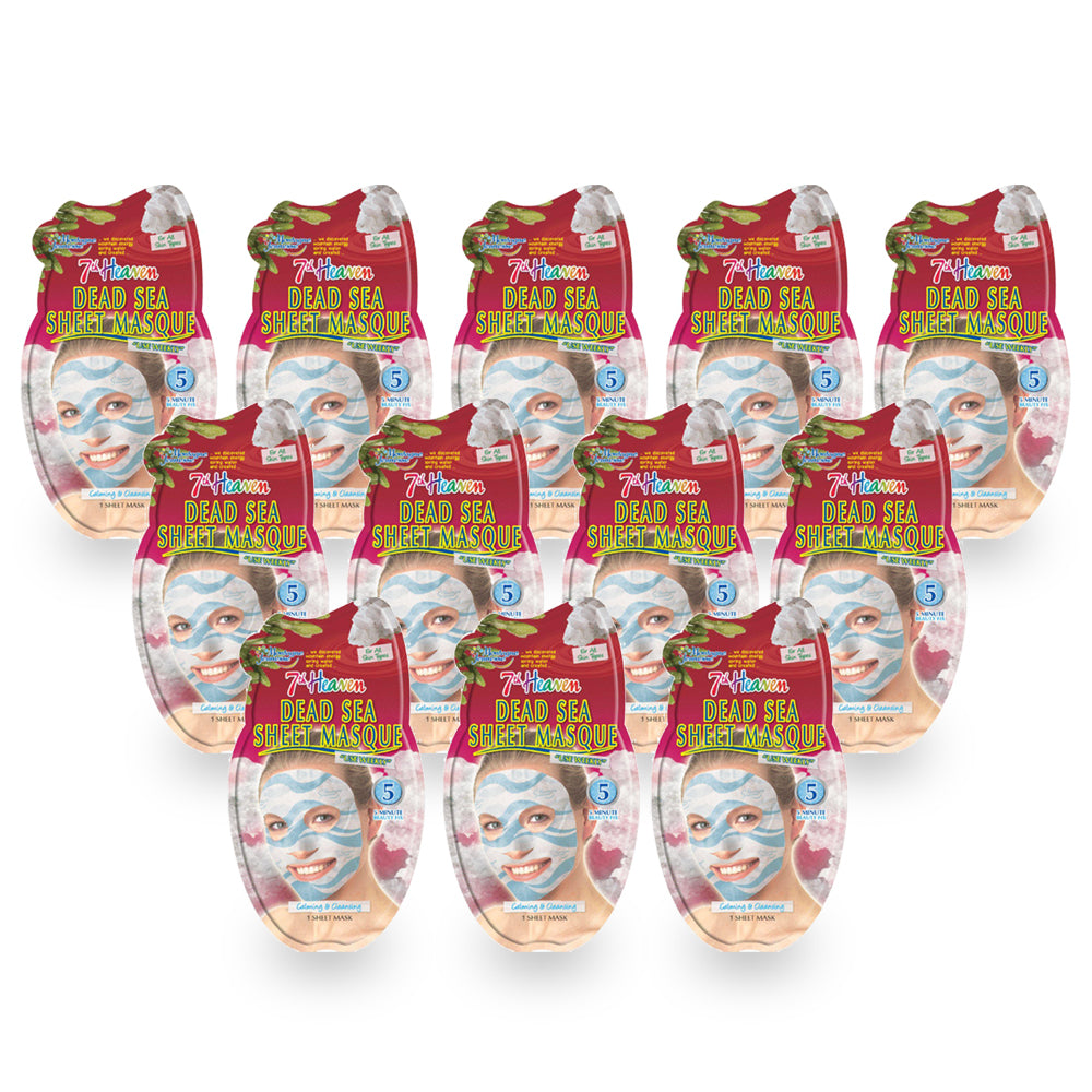 Montagne Jeunesse Dead Sea Mud Sheet Mask - (Pack of 12) - Billjumla.com