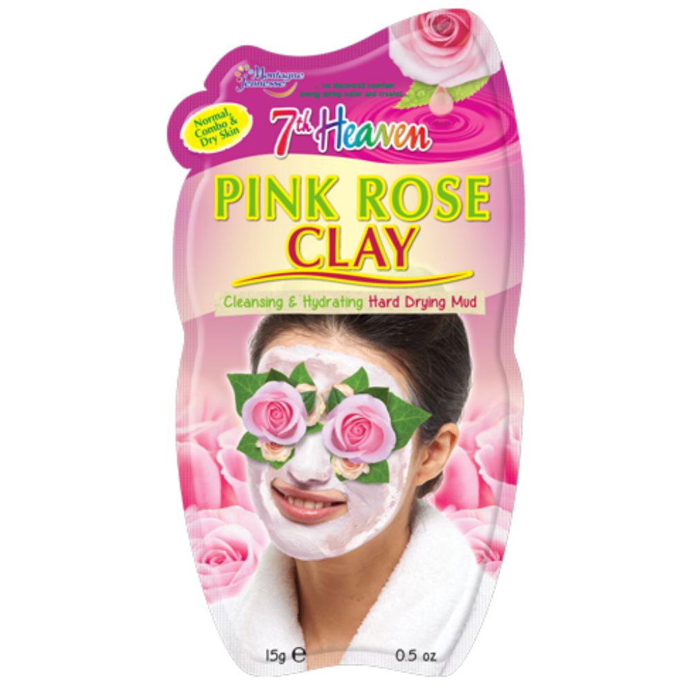 Montagne Jeunesse Pink Rose Clay Mud Mask 15g - (Pack of 12) - Billjumla.com