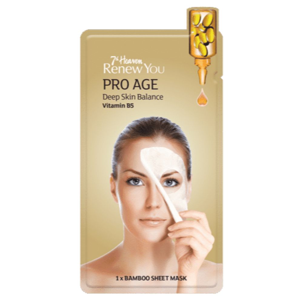 Montagne Jeunesse Pro Age Deep Skin Balance Bamboo Sheet Mask - (Pack of 12) - Billjumla.com