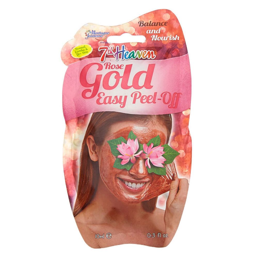 7th Heaven Rose Gold Easy Peel-Off 10Ml (Pack Of 6)