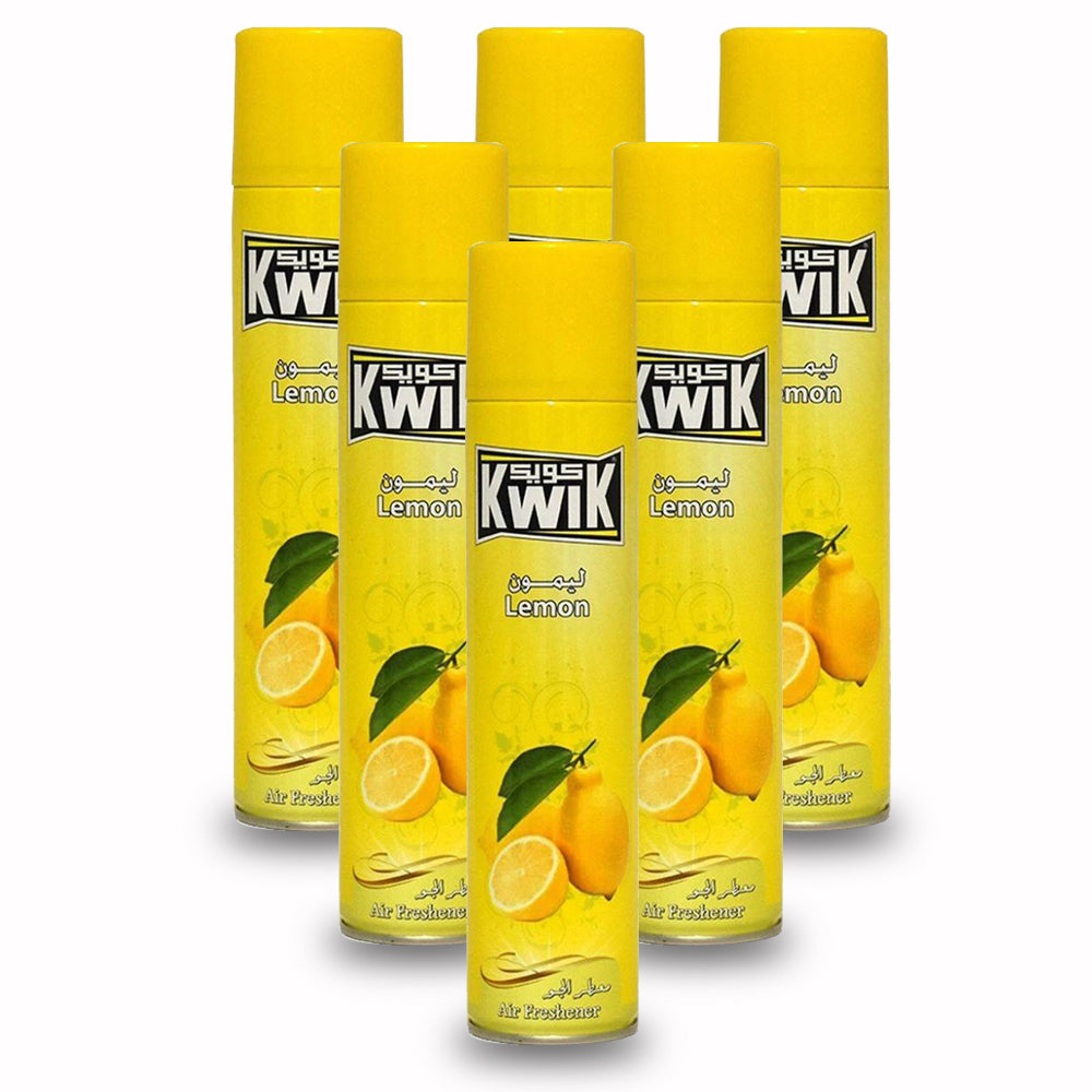 معطر جو ليمون كويك 300 مل - (عبوة من 6 قطع)