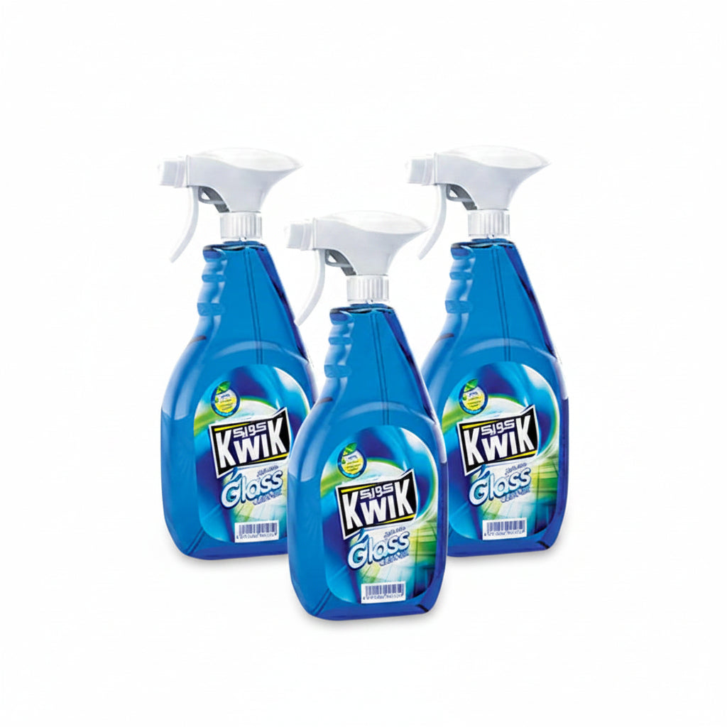 Kwik Glass Cleaner 500ml - (Pack of 3)
