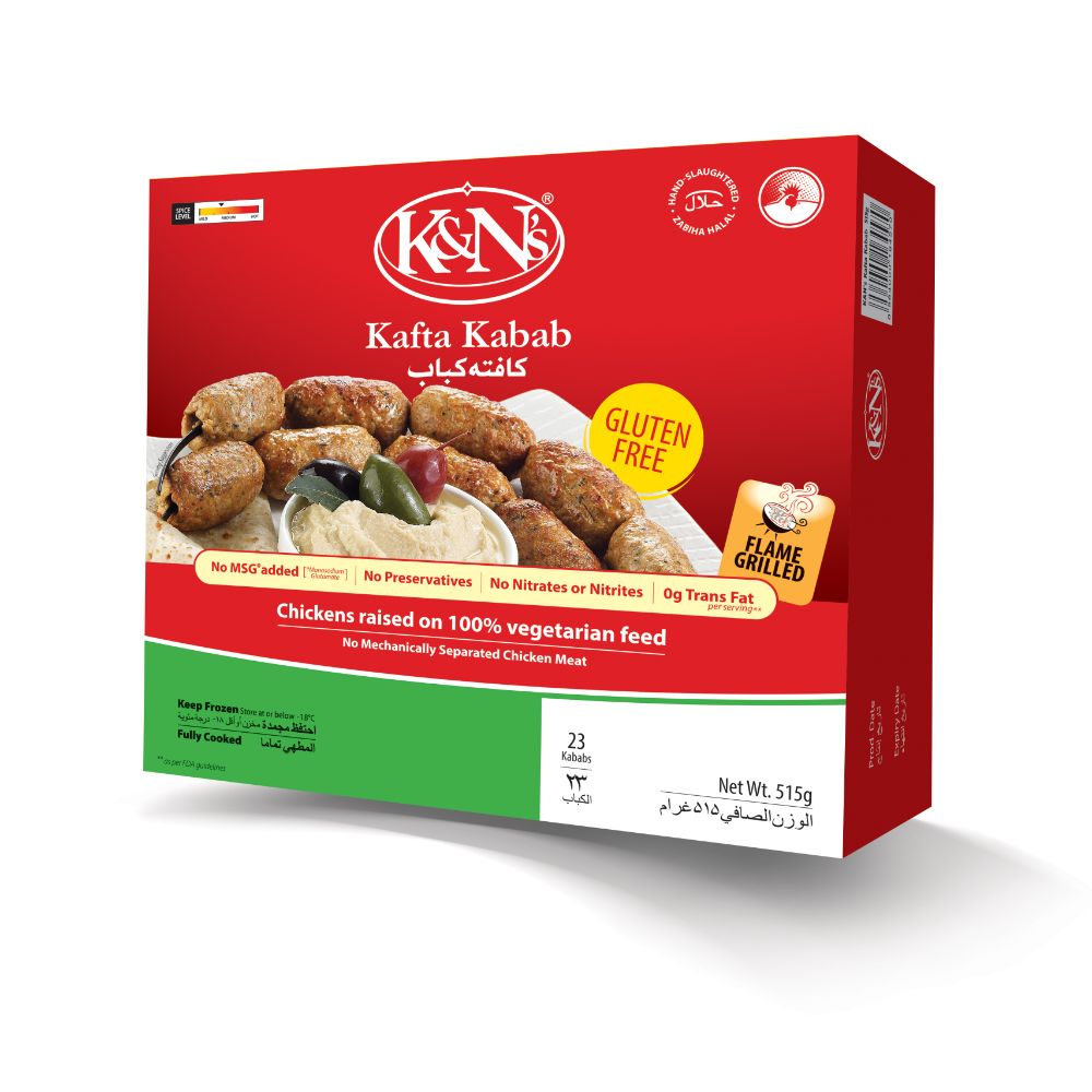 K&N Kafta Kabab 515gm - (Pack of 4) - Billjumla.com