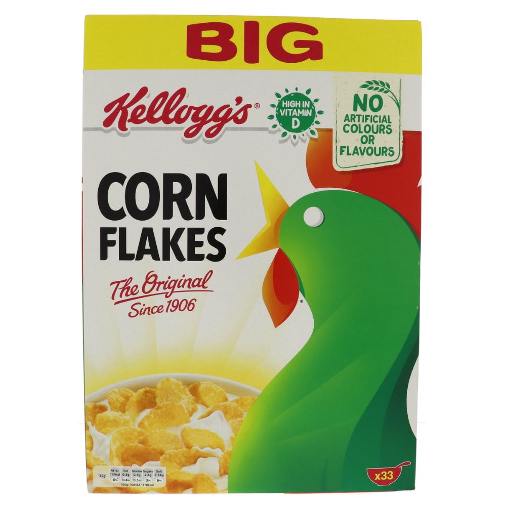 Kellogg's Original Corn Flakes 1kg ( Pack of 6 Pieces ) - Billjumla.com