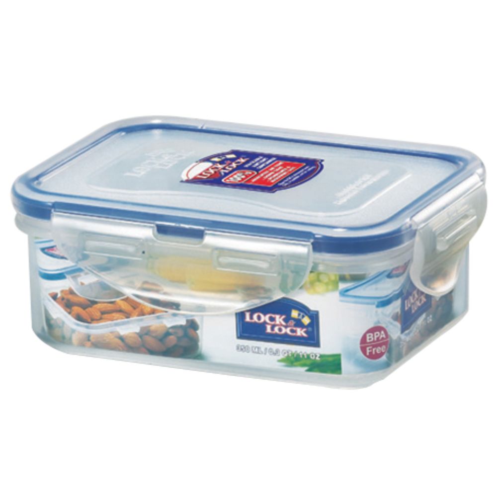 Lock N Lock Plactic Food Container 350ML - 6 Pieces