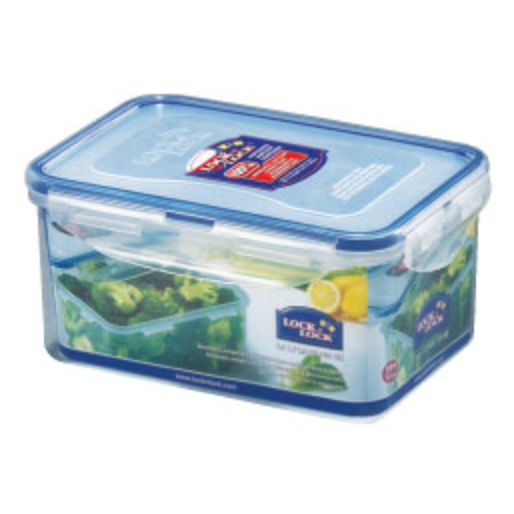 وعاء طعام قصير مستطيل 1 لتر من لوك اند لوك -مجموعة من 6 قطع