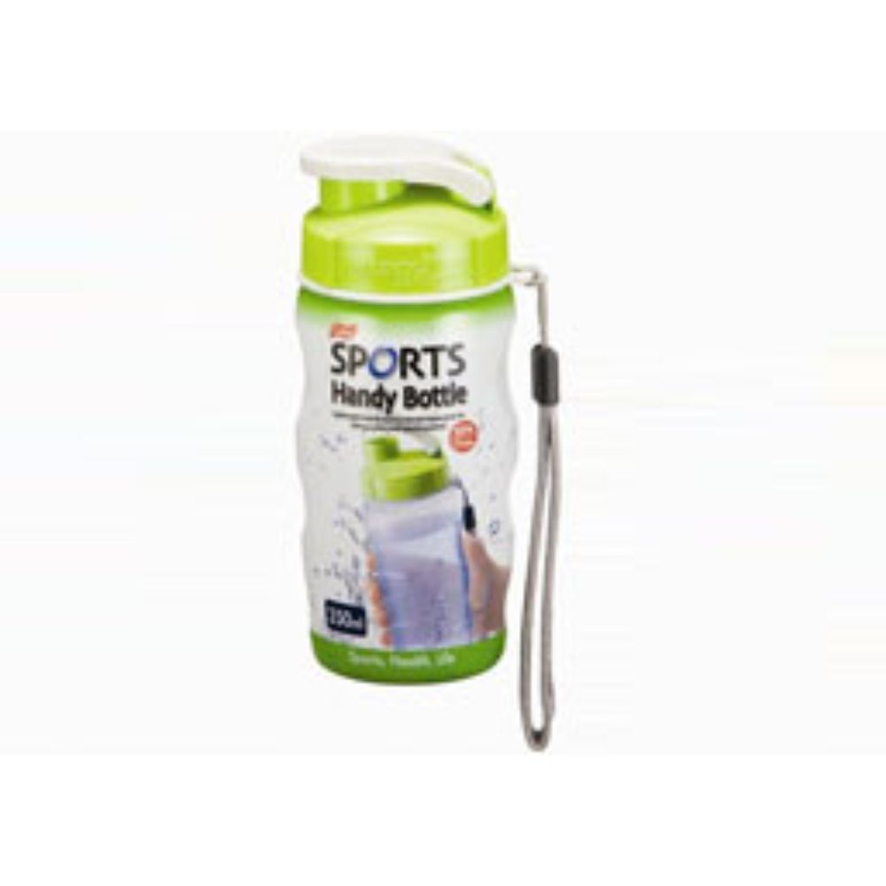 زجاجة رياضية يدوية ملونة من لوك ان لوك 350 مل (اخضر) -3 قطع