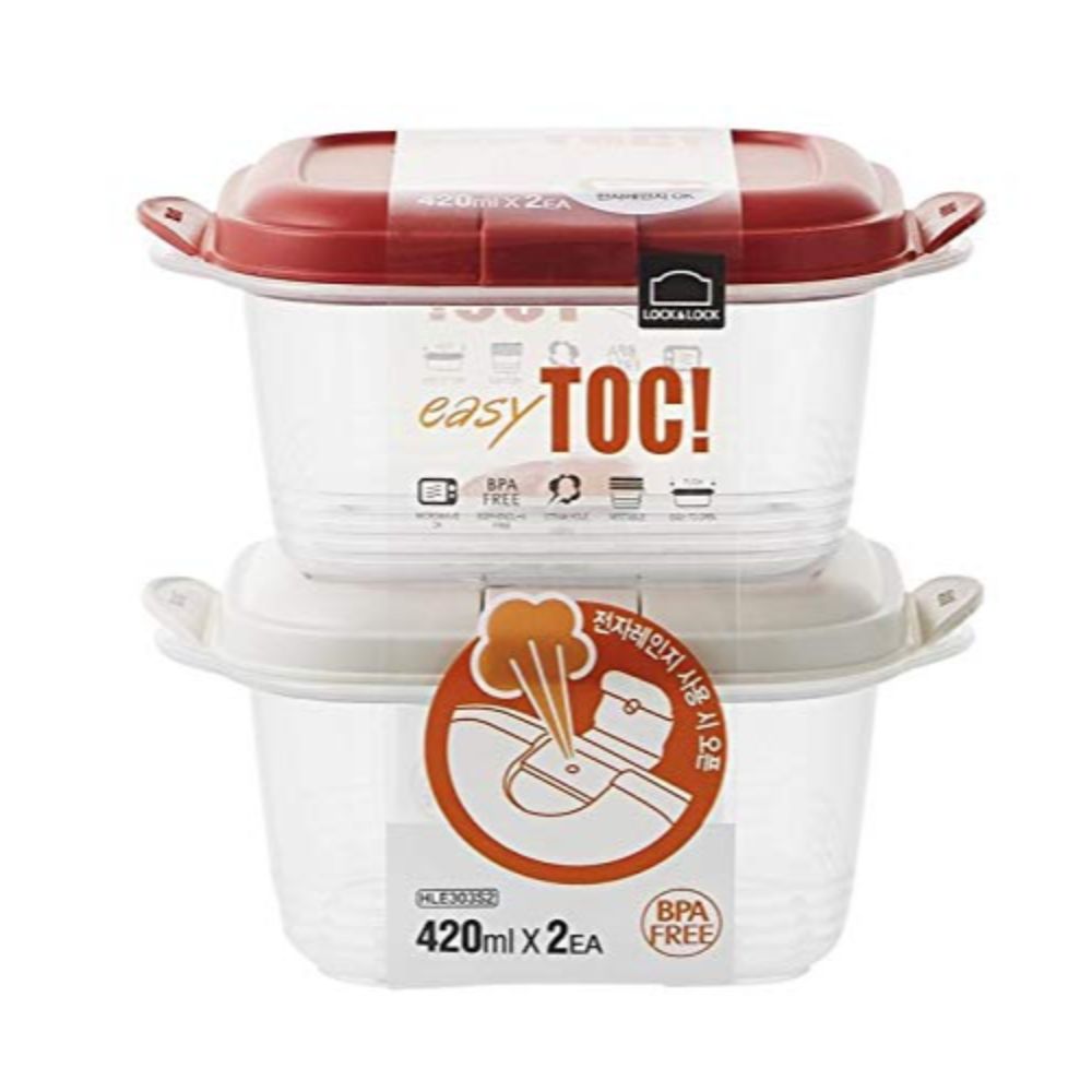Lock N Lock Easy Toc Plastic Container 420ML
