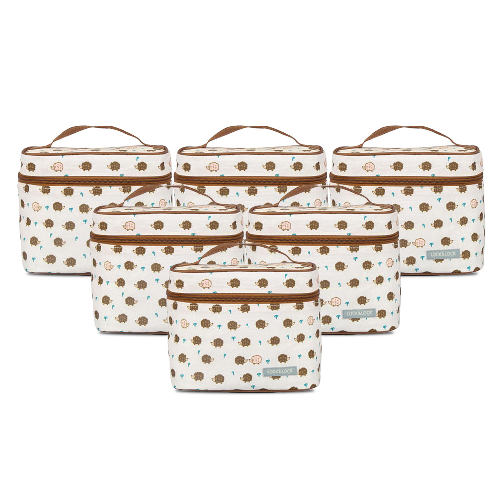 Lock N Lock Hedgehog Lunch Bag 3 Pcs - (Pack Of 12 Pieces) - Billjumla.com