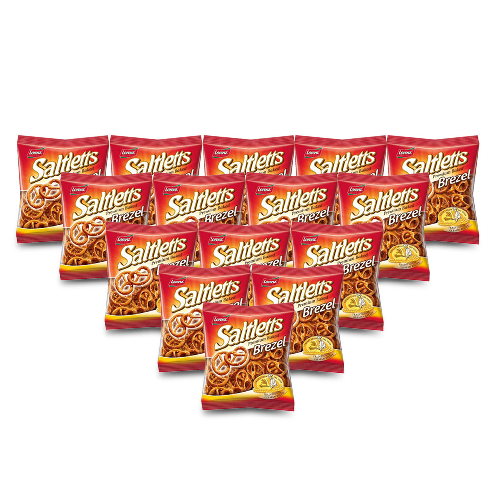 Lorenz Saltletts Brezel 20gm - (Pack of 39)