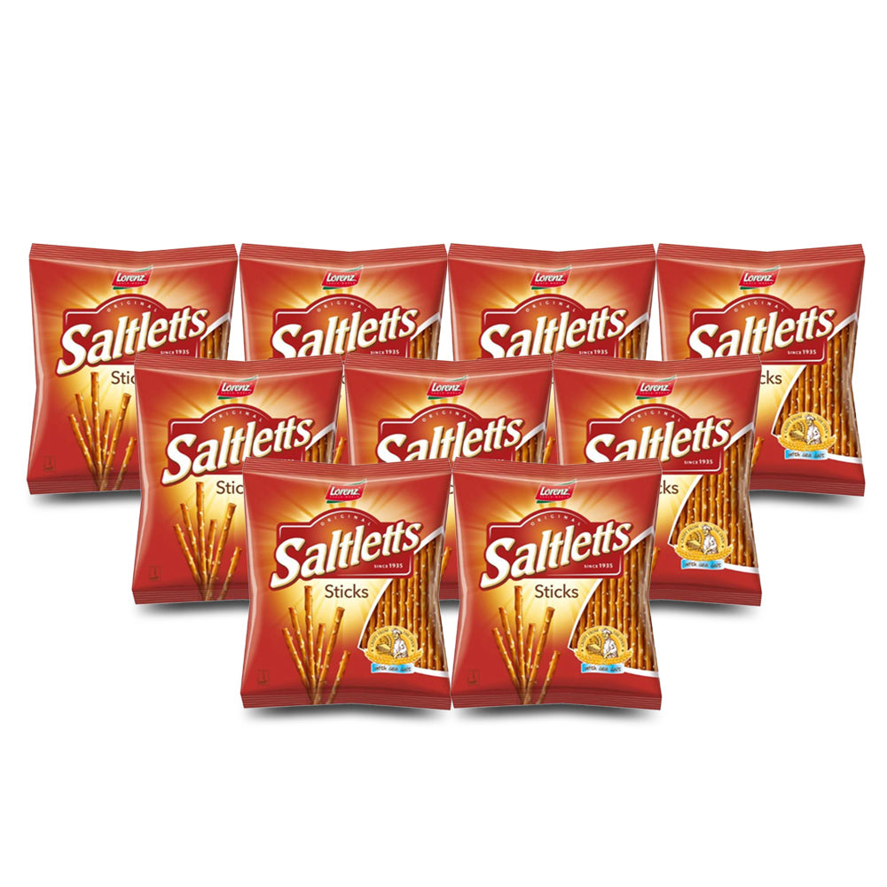 Lorenz Saltletts Sticks 250g (Pack of 9)