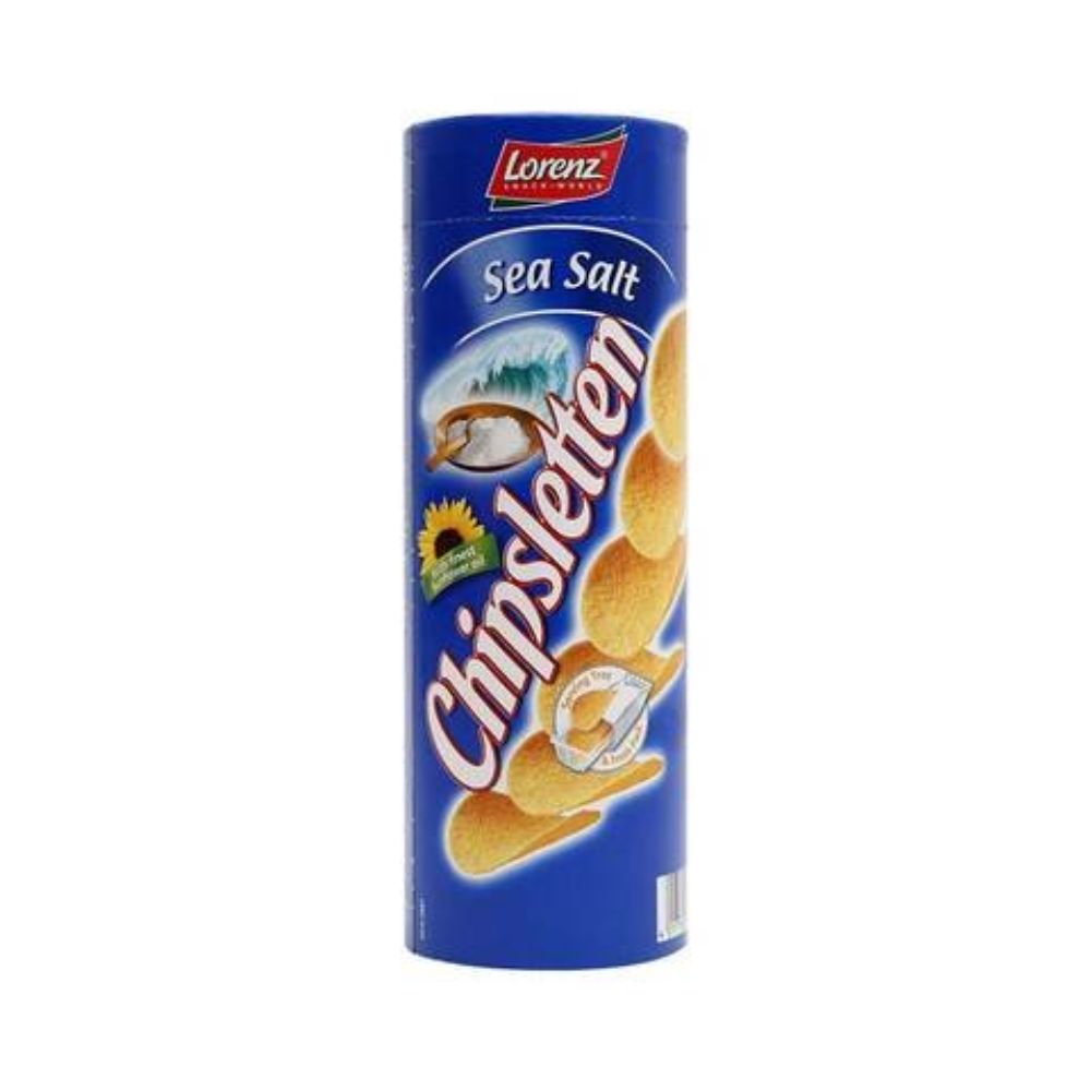 Lorenz Chipsletten Sea Salt 100g - (Pack of 15) - Billjumla.com