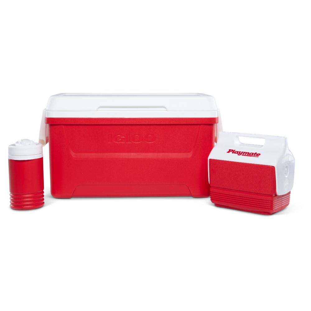 Igloo Cooler Box Laguna 3 Piece Combo -Red - Billjumla.com