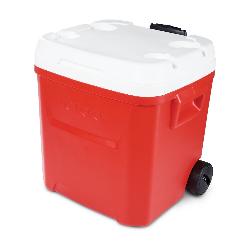Igloo Cooler Box Laguna 56 Litres Roller Red(Pack of 2) - Billjumla.com
