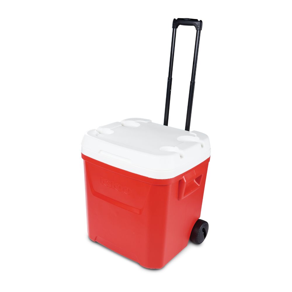 Igloo Cooler Box Laguna 56 Litres Roller Red(Pack of 2) - Billjumla.com