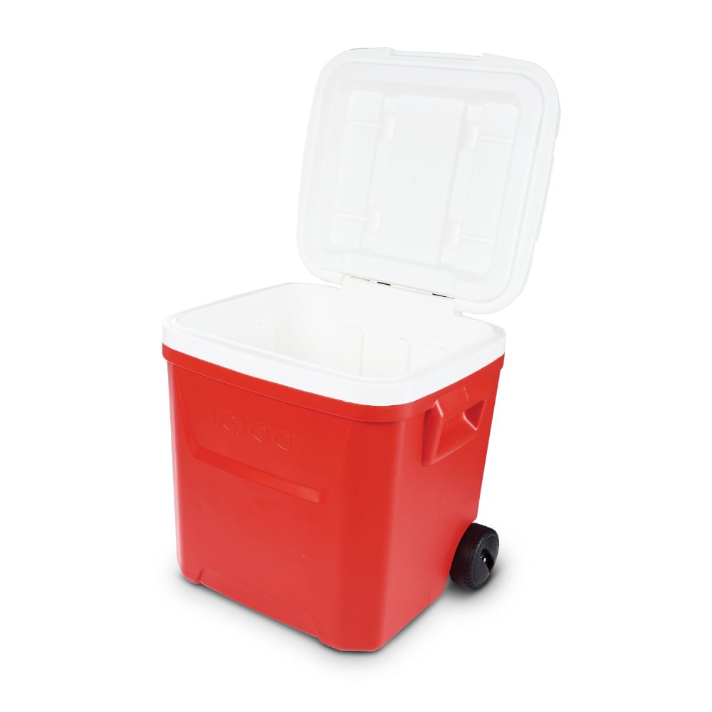 Igloo Cooler Box Laguna 56 Litres Roller Red(Pack of 2) - Billjumla.com