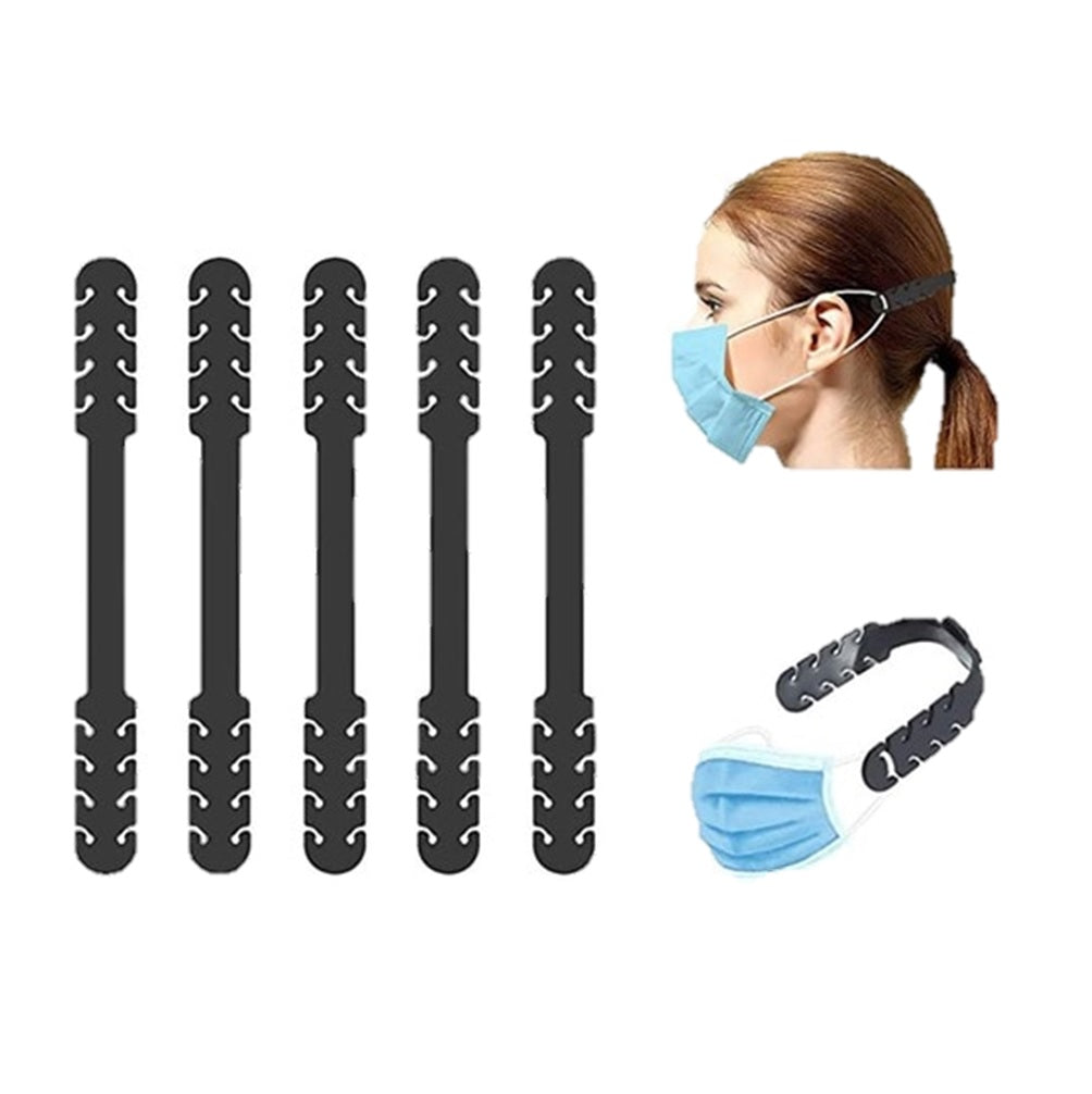 موسع حزام قناع الوجه - (عبوة من 5 قطع)