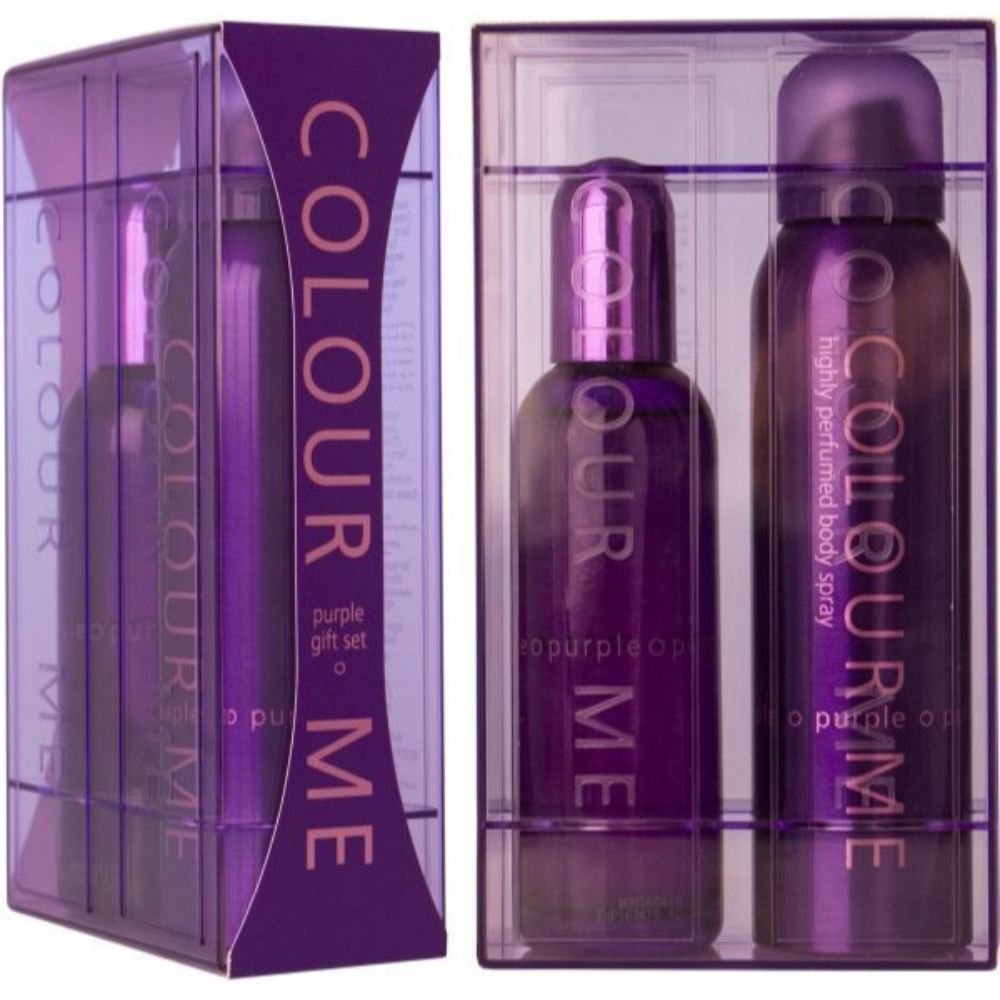 Milton Lloyd Colrme Purple 100 ml Edp+Deo (Pack of 3) - Billjumla.com