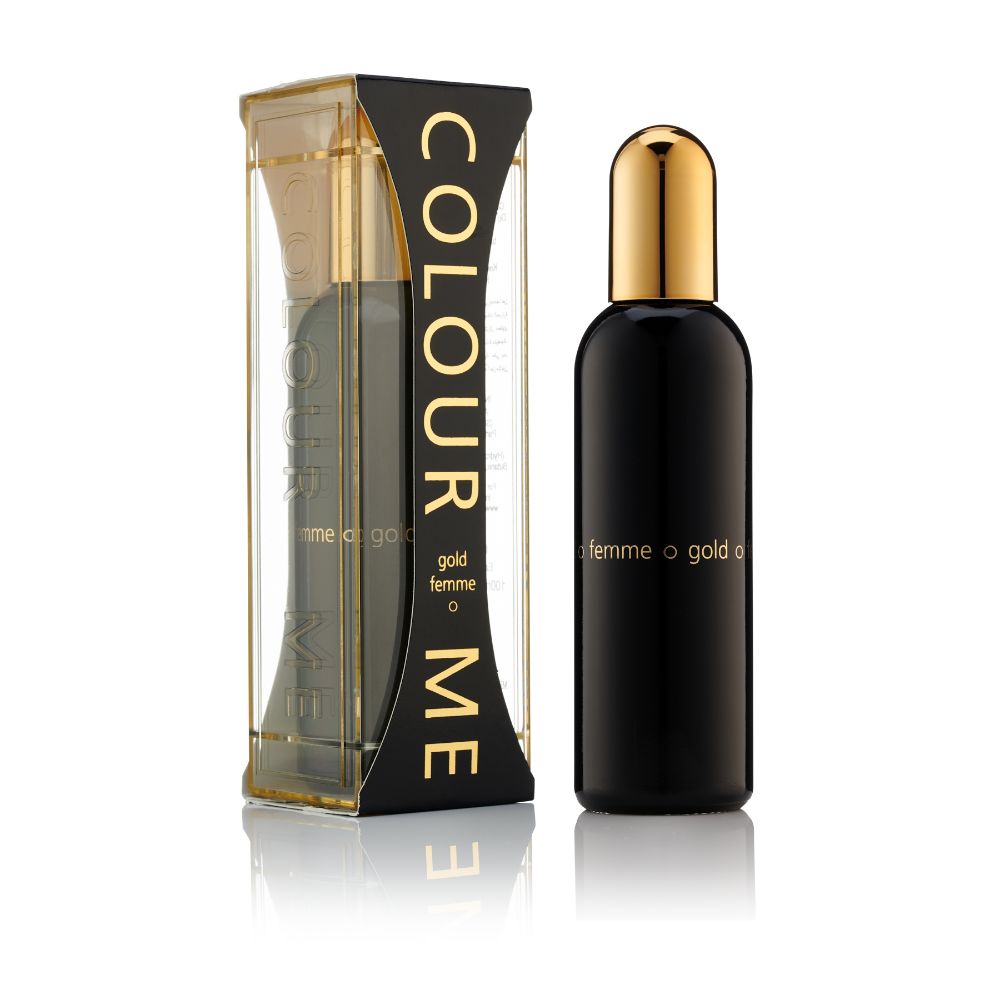Milton Lloyd Colour Me Gold EDT For Her - 100ml (Pack of 3) - Billjumla.com
