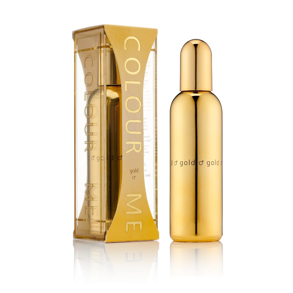 Milton Lloyd Colour Me Gold EDT For Him - 90ml (Pack of 3) - Billjumla.com