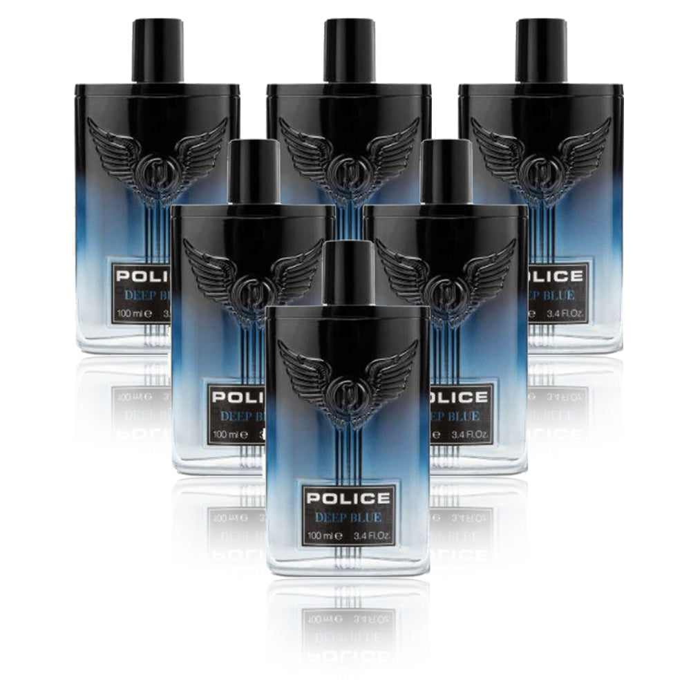 Police Deep Blue Men 100ml EDT - (Pack of 3)