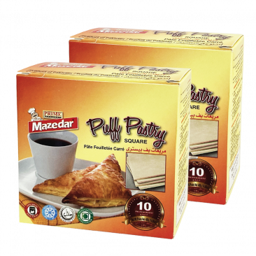 Mazedar Frozen Puff Pastry Sheet X Grams Twin Pack (4x4) 400g - Twinpack (حزمة 6)
