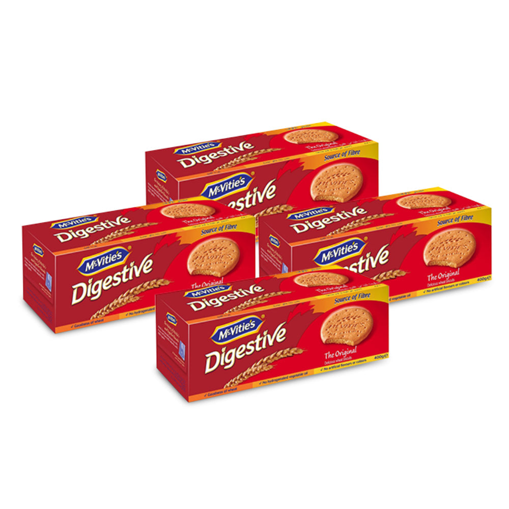 McVities Piscuit Original 400g + 100g - (حزمة 4)