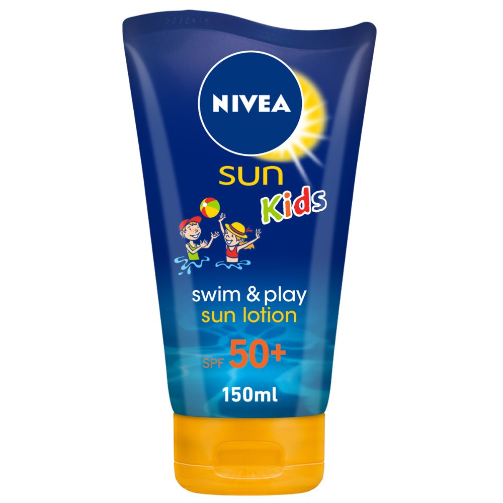Nivea Kid Swim & Play Spf 50 150ml - (Pack Of 6) - Billjumla.com