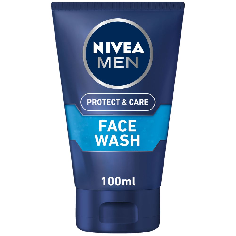 Nivea Men Protect & Care Face Wash 100ml - (Pack Of 6) - Billjumla.com