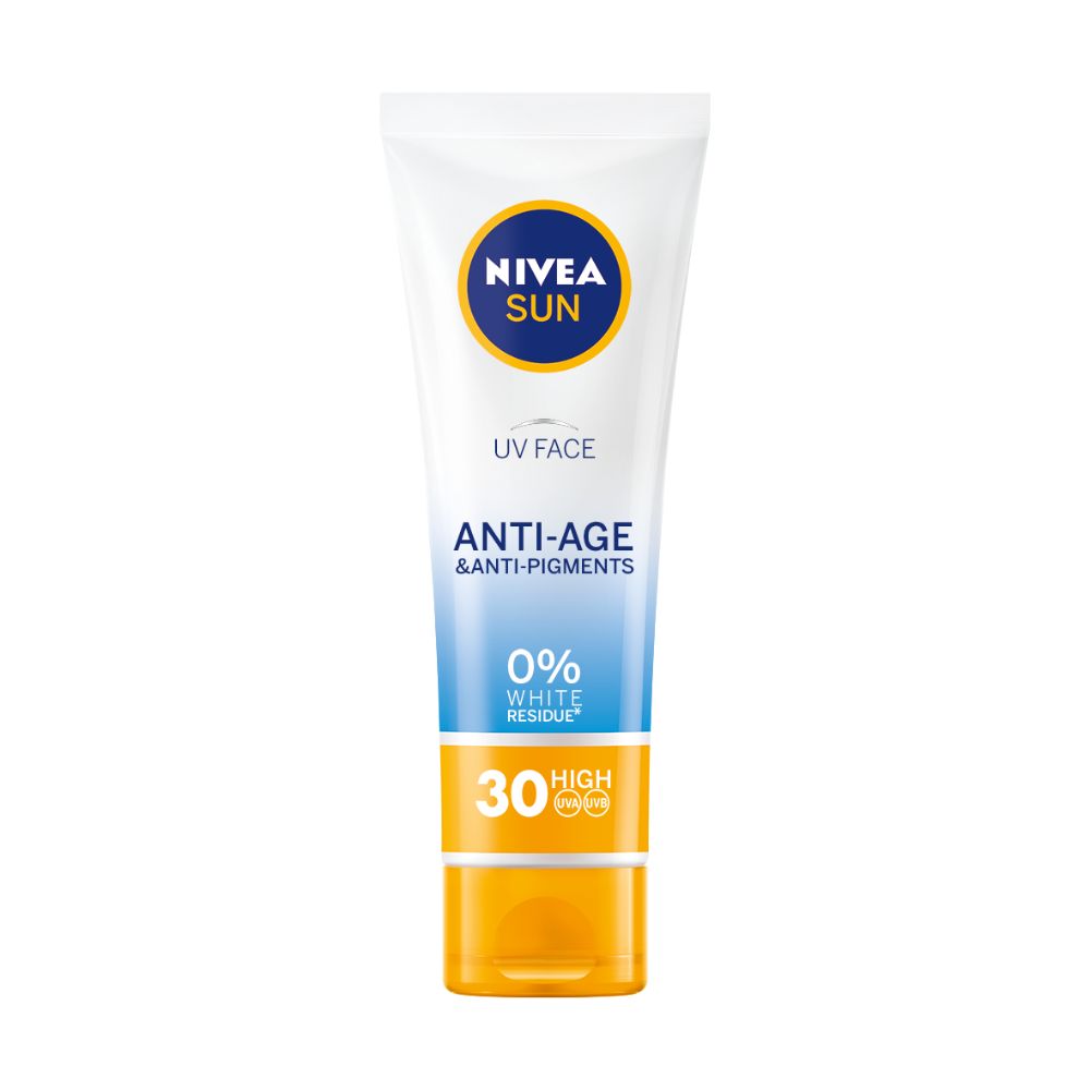 Nivea Sun Face Cream Anti-Aging SPF 30 50ml - (Pack Of 6) - Billjumla.com