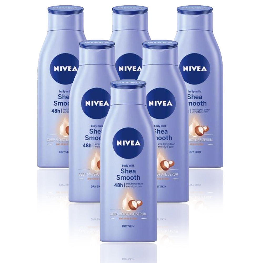 نيفيا مرطب للجسم ناعم 400مل (مجموعه من 6 علب