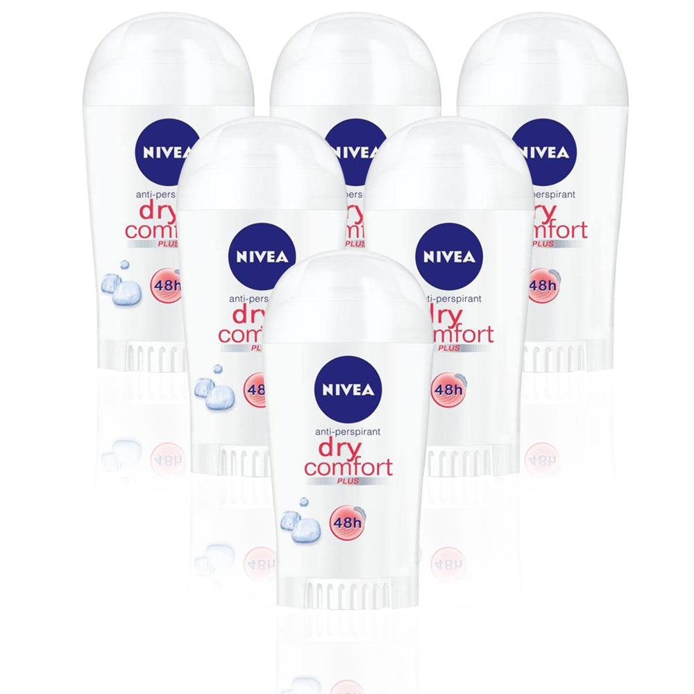 Nivea Dry Comfort Stick - Female (Pack of 6)