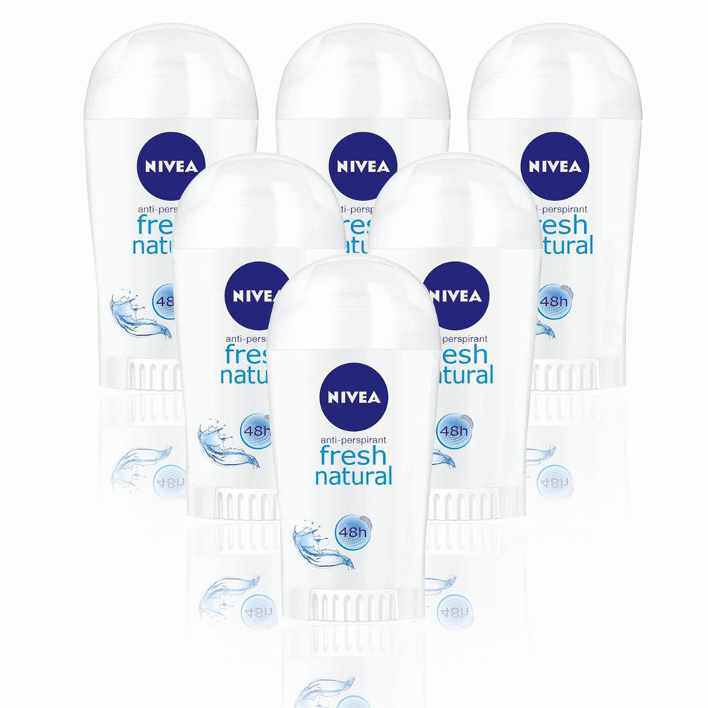 Nivea Fresh Natural Stick Female 40ml - (Pack Of 6) - Billjumla.com