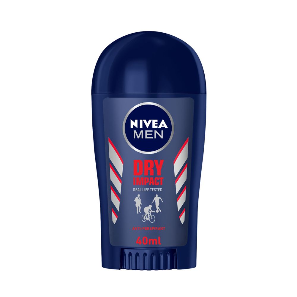 Nivea Dry Impact Stick - Male (Pack of 6) - Billjumla.com