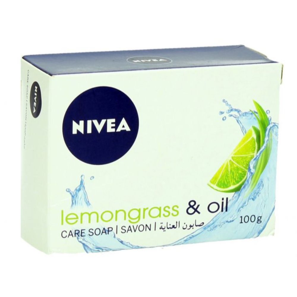 Nivea Lemongrass & Oil Soap 100g - (Pack Of 12) - Billjumla.com