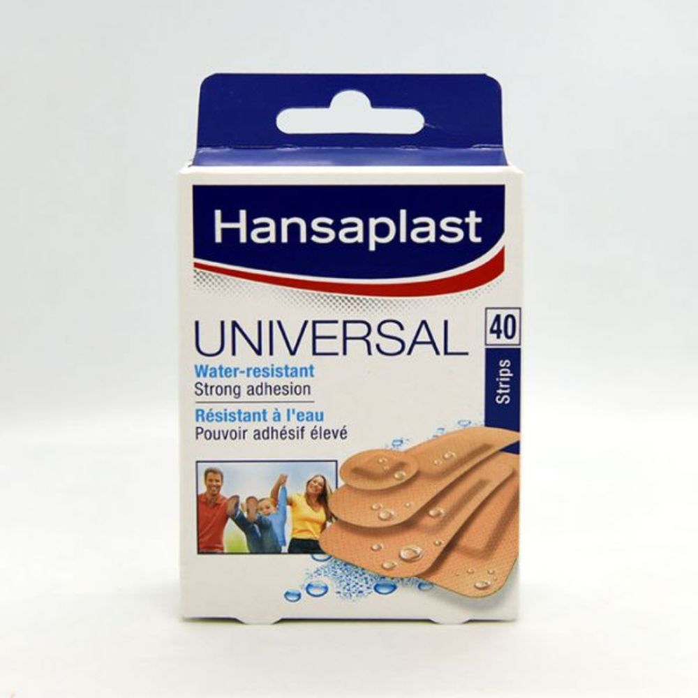 Hansaplast Universal Water Resistant 40S - (Pack Of 10) - Billjumla.com