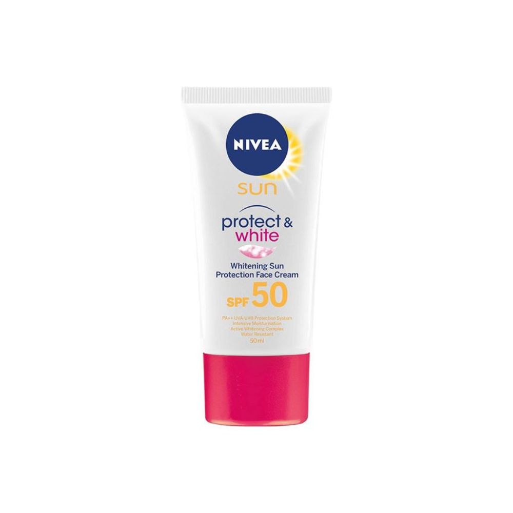 Nivea Sun Whitening Sun Protection Face Cream Spf50 - (Pack of 6) - Billjumla.com