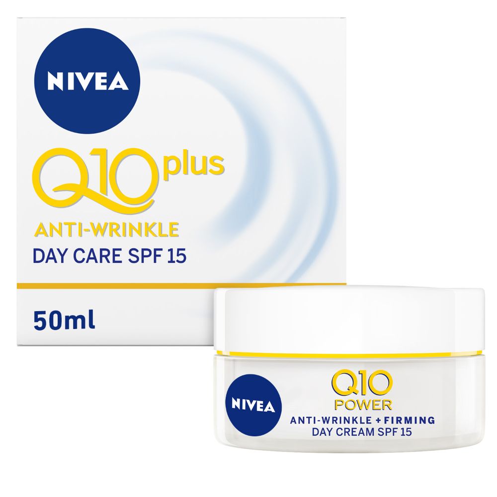 Nivea Q10+ Anti-Wrinkle Day Care 50ml - (Pack Of 3) - Billjumla.com